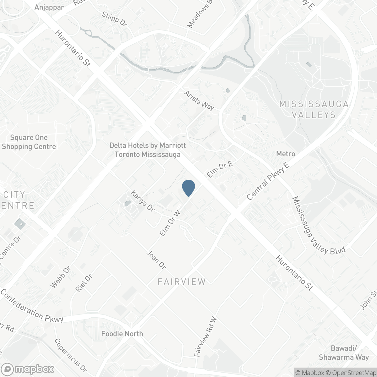 #202 - 33 ELM DRIVE W, Mississauga, Ontario L5B 4M2